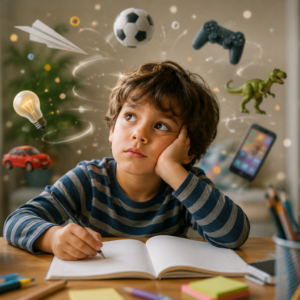 Pourquoi certains enfants n&rsquo;arrivent-ils pas à rester concentrés ?
