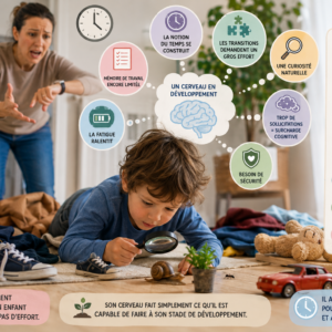 Pourquoi un jeune enfant ne peut-il pas se dépêcher ?