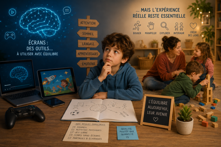 Les écrans : que disent réellement les neurosciences ?