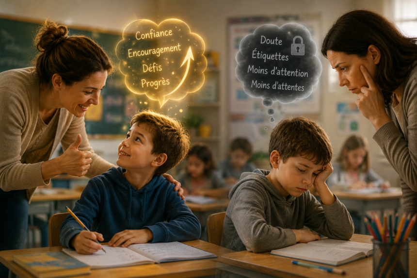 L&rsquo;effet Rosenthal : quand les attentes des adultes influencent les réussites des enfants
