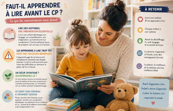 Faut-il apprendre à lire avant le CP ?