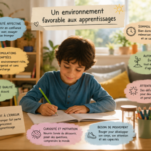 Qu&rsquo;est-ce qu&rsquo;un environnement favorable aux apprentissages ?