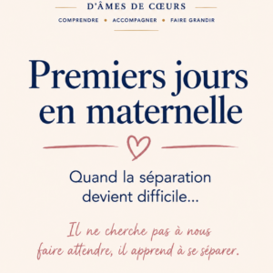 Premiers jours en maternelle : quand la séparation devient difficile